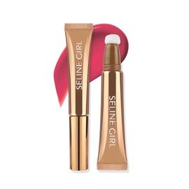 SELINE GIRL 3-IN-1 Liquid Contour Stick, Highlighter & Blush & Contour Stick, Highlighter Stick Makeup, Multi-Purpose Contour Makeup, Cream Contour Long Lasting and Waterproof Cosmetic #08