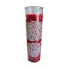 Saint Michael Revocation Red 7 Day Ritual Candle Glass