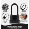 PSO 45MM Long Shackle Heavy Duty Waterproof Steel Outdoor Security