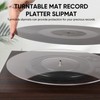 Acrylic Turntable Mat Record Slipmat: 12 Inch Platter Vinyl Slip