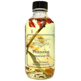 Art of the Root Protection Intention Ritual Oil by Art of the Root | Handmade with All-Natural Botanicals, Herbs & Essential Oils | Spirituality, Wiccan, Pagan | Peace, Tranquility & Negative Energy