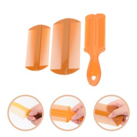 COHEALI 3pcs Portable Hair Scalp Massager Set Professional Fine Tooth Combs Multipurpose Styling for Adults Baby Home Use