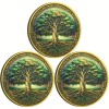 Tree Of Faith Christian Challenge Coin Colossians 2:6-7 Bible Verses