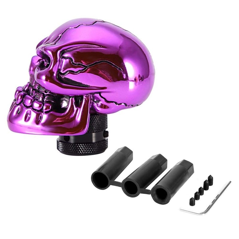 KSTE Skeleton Skull Head Car Modified Gear Shift Knob Stick
