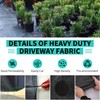 4 x 600 FT Weed Barrier Fabric,3.2 OZ Landscape Fabric,Heavy