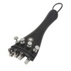 3 in 1 Ebony Tailpiece with Rope Fine Tuners Kits
