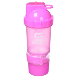 ShakeSphere V3 Shaker Bottle, Full Pink