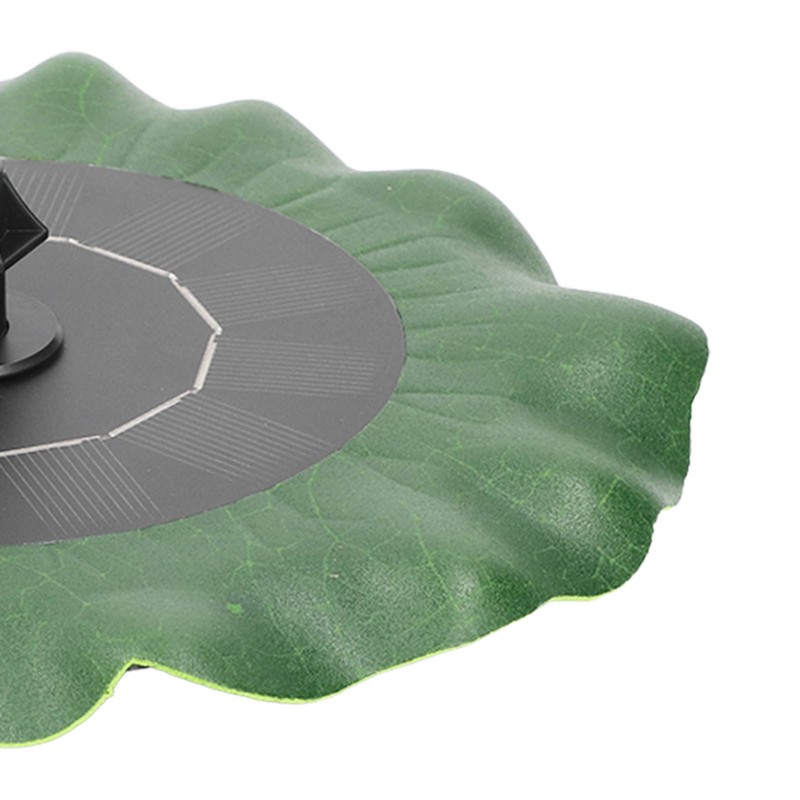 Lotus Leaf Floating Fountain Low Water Protection ABS Floating Solar
