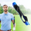 LINSIBEI Golf Grip Trainer Golf Club Grip Trainer Attachment Outdoor