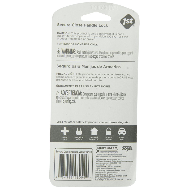 Safety 1st Secure Close - Cerradura de mango