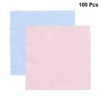 STOBOK 100% Microfiber Cleaning Cloths Soft Reusable 10x10cm Wipe for