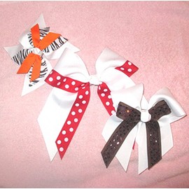 Large Hair Bow Variety. Made in the USA.3 pack, ss42