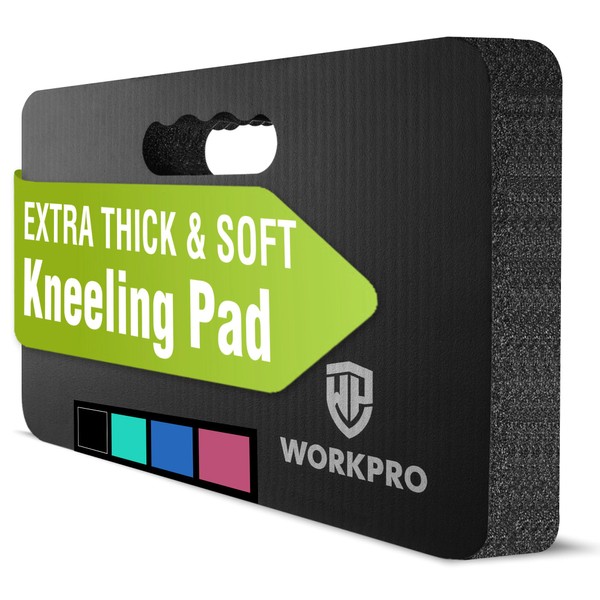WORKPRO Extra Thick Kneeling Pad, Soft Foam Cushioning for Knee,