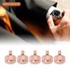 5pcs Professional Watch Crown Steel Wrist Watch Parts Watchmaker Repairing