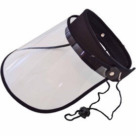 All Weather Sun Visor with UV Protection, Wide, Clear
