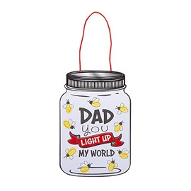 Fun Express Dad You Light Up My World Craft Kit, Makes 12