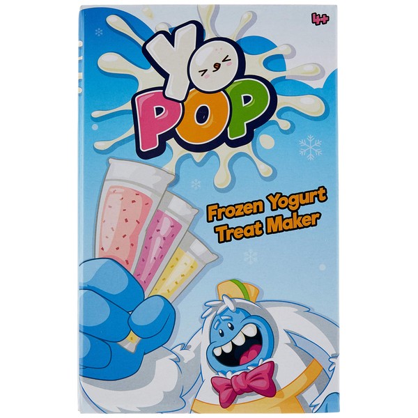 YoPOP Treat Maker-Make Delicious Frozen Yoghurt Lollies with Your Favourite Flavours, Multi-Colour