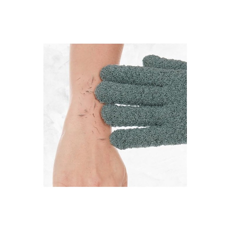 Pares Guantes Exfoliantes 100 Nylon Exfoliante Corporal Doble Textura Spa