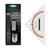 FABER-CASTELL 205067 Exam Pencil Set with Set Square 14 cm,