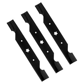 187256 532187256 High Lift Blades for Husqvarna Z254 MZ54 RZ5424 RZ5426 LGT2554 LGT2654 YTH2454 YTH24V54 YTH26V54 Mower 54Inch Deck - Heavy Duty Blade Replaces 187254 532187254 574292401 - 3 Pack