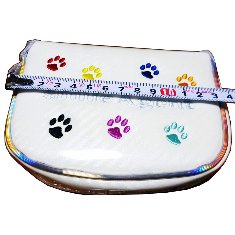 Golf Paws Putter Cover for Mid Mallet (White)