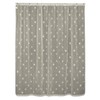 Heritage Lace Sand Shell 72"x72" Shower Curtain, Ecru
