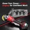 Cordless Angle Grinder 4-1/2 inch, 21V Battery Grinder with 800W