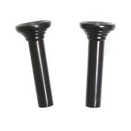 1967 Camaro Door Lock KNOB Black - Pair