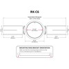 EARTHQUAKE RK-C6 V2 New Construction Rough-in Kit for 6.5-Inch Ceiling