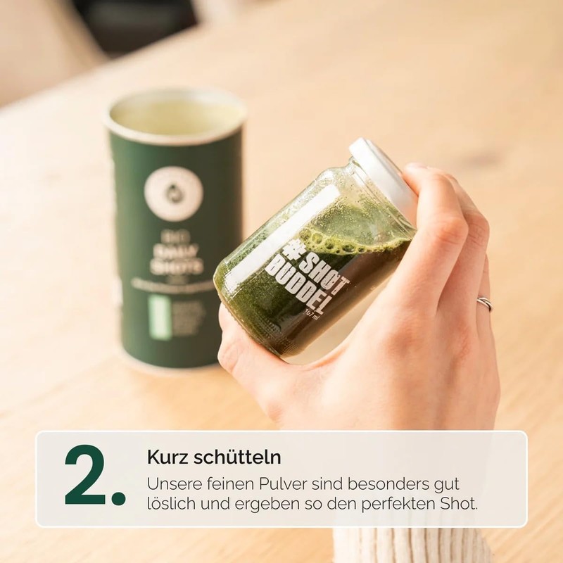 Hansegrün - Bio Daily All-in-One Shots (Pack of 60) -