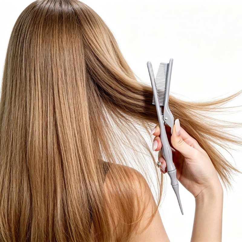 Teasing Clip Comb,Coloring Styling Hair Straightening Tools, Rat Tail Teasing