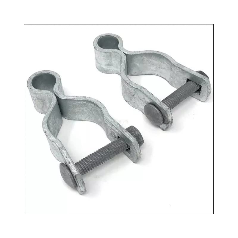 Dailydanny 2 Pack Chain Link Fence Frame Gate Post Female