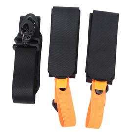 Totority Adjustable Ski Carrying Strap Portable Non Slip Snowboard Shoulder Strap for of Skis and Snowboard Comfortable Design with Slip Pad Durable Material