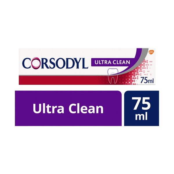 Corsodyl Gum Care Toothpaste Ultra Clean, 75ml