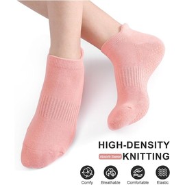 3 Pares de Calcetines de Yoga, Calcetines de Yoga Antideslizantes para Mujer, Calcetines Danza para Mujer, Calcetines de Pilates para Yoga, Pilates, Ballet, Fitness, Casa, Viajar