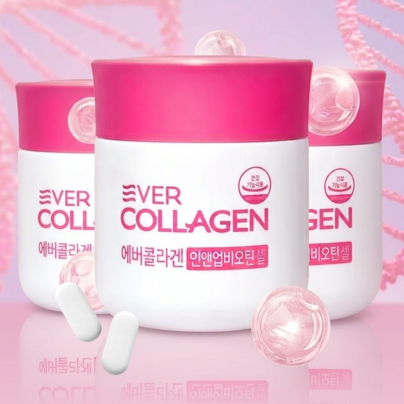 Ever Collagen In&Up Biotin Cell 6-Functional Inner Beauty Nutrient 750mg