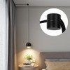 Zevnico 3 Pack Metal Swag Hooks for Ceiling Hanging Lights,