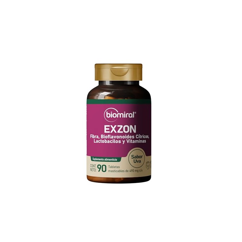 EXZON c/90 TABS. Masticables 490 MG
