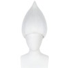 JoneTing Pure White Wig for Men White Straight Cosplay Wigs