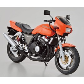 Aoshima Bunka Kyozai 1/12 The Bike Series No. 37 Honda NC31 CB400 SUPER FOUR Version R 1995 Plastic Model, Molded Color