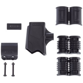 ABUS bicycle lock holder USH 460/470/32 - for transporting the ABUS Granit 460 or 470 U-lock on the bicycle frame, black