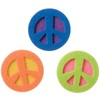 Darice 21 Piece Peace Symbol Felt Stickers