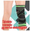 J.H. Company Par De Rodillera Deporte Elastica Compresion Ajustable Jb-76
