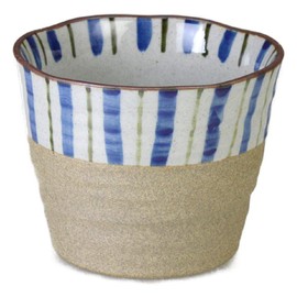 CtoC ARITA 951735 Soba Boar Mouth, Multi Diameter 3.6 x 2.8 inches (9.2 x 7.3 cm), 9.6 fl oz (270 cc), Fuchitokusa, Made in Japan, Arita Ware