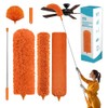 Hohoky 7-Piece Cobweb Duster Kit with Telescoping Pole