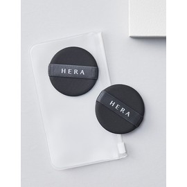 Hera [헤라] 블랙 쿠션 퍼프 2개 [Hera] Black Cushion Puff 2pcs