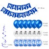 Daimay Birthday Party Decorations Set - Blue 7