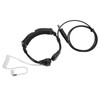 Telescopic Throat Vibration Microphone Earphone Headphone for Walkie Talkie Radio