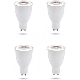 10W GU10 LED Bulbs MR16 GU10 Base 10 Watt(Equivalent to 100W Halogen Bulbs)High Brightness 1000LM LED Spotlight Bulbs for Landscape Recessed Track Lighting,38° Beam Angle,4 Pack (Cool White)