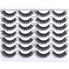 FenBair Lashes False Eyelashes Natural Wispy Fake Lash Strips 40D